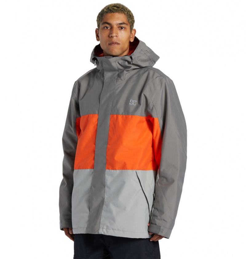 DC Shoes Defy - Technical Snow Jacket Pewter | 35174TAHN