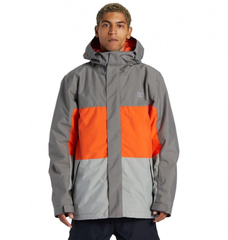 DC Shoes Defy - Technical Snow Jacket Pewter | 35174TAHN