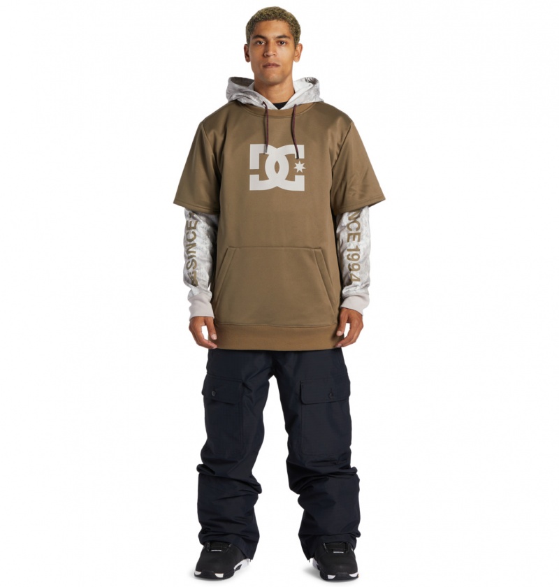 DC Shoes Dryden - Technical Hoodie Sand Stone | 15972ERYB