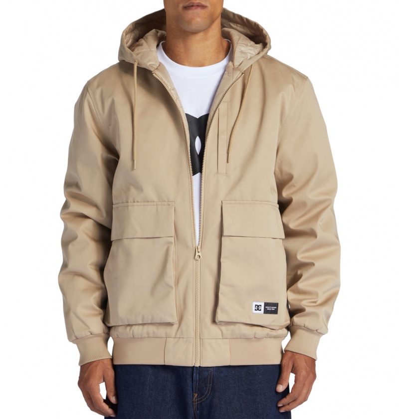 DC Shoes Escalate Watowany - Workwear Jacket Incense | 79086UNHY