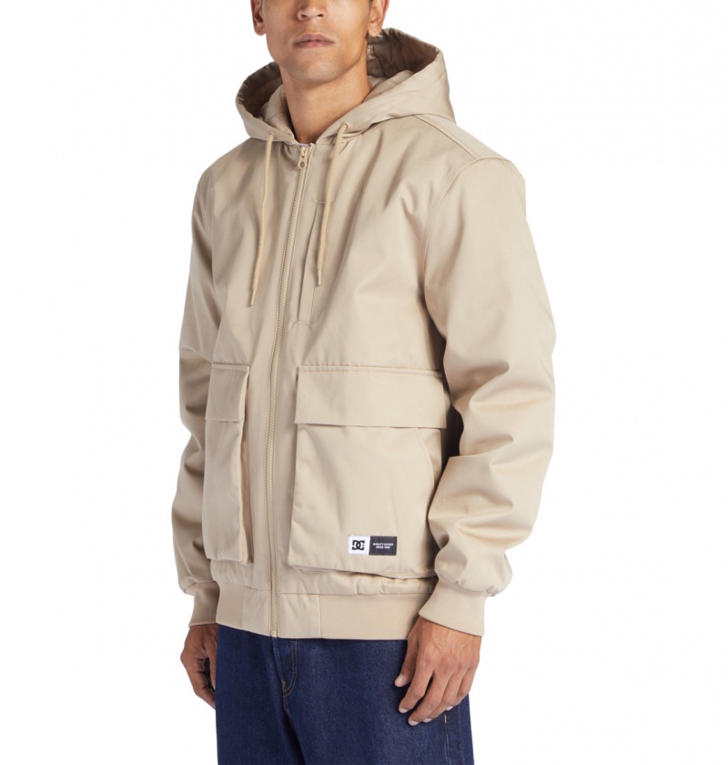 DC Shoes Escalate Watowany - Workwear Jacket Incense | 79086UNHY