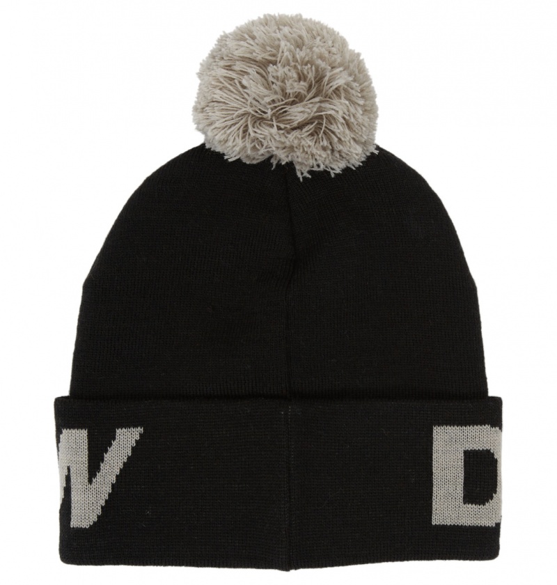 DC Shoes Gambol - Beanie Czarne | 87342ZAEK