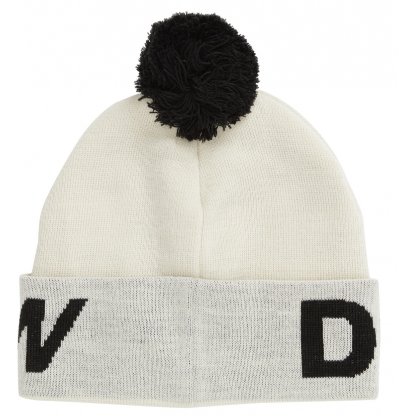 DC Shoes Gambol - Beanie Srebrne | 14786GMAP