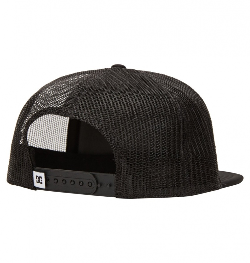 DC Shoes Gas Station - Trucker Cap 8-16 Czarne | 31826JXBU