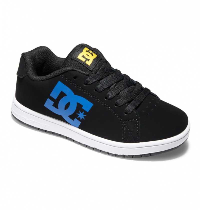 DC Shoes Gaveler - Skórzane Shoes Czarne | 09627EAIV