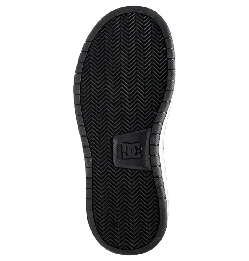 DC Shoes Gaveler - Skórzane Shoes Czarne | 09627EAIV