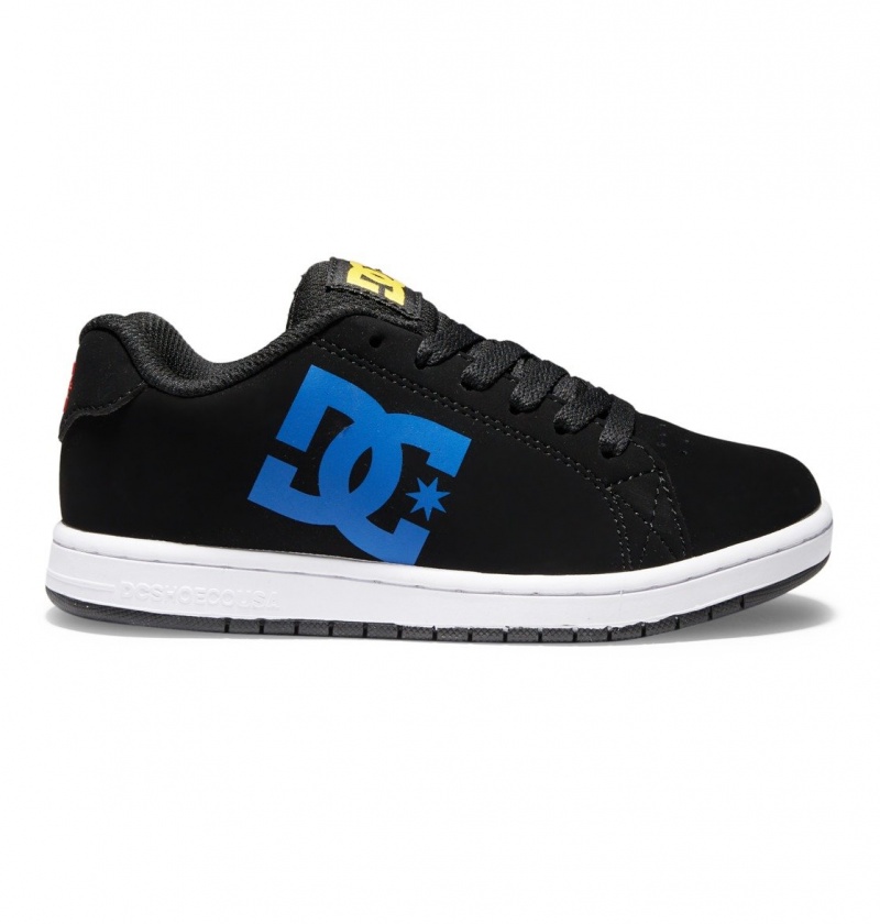 DC Shoes Gaveler - Skórzane Shoes Czarne | 09627EAIV