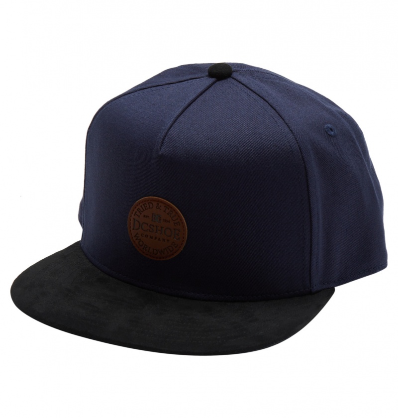 DC Shoes Hackers - Snapback Cap Granatowe | 45728GONY