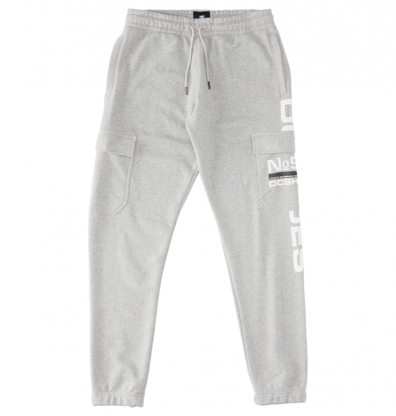 DC Shoes Havoc Cargo - Joggers Szare | 16973AVCQ