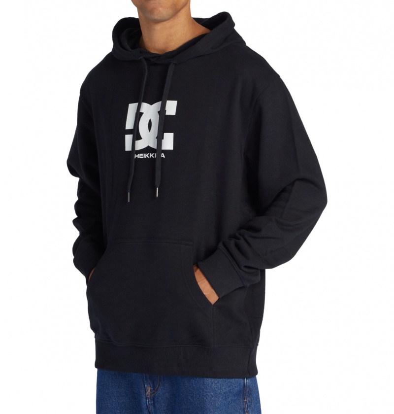 DC Shoes Heikkila Sw 360 Flip - Hoodie Czarne | 87910ZJXM