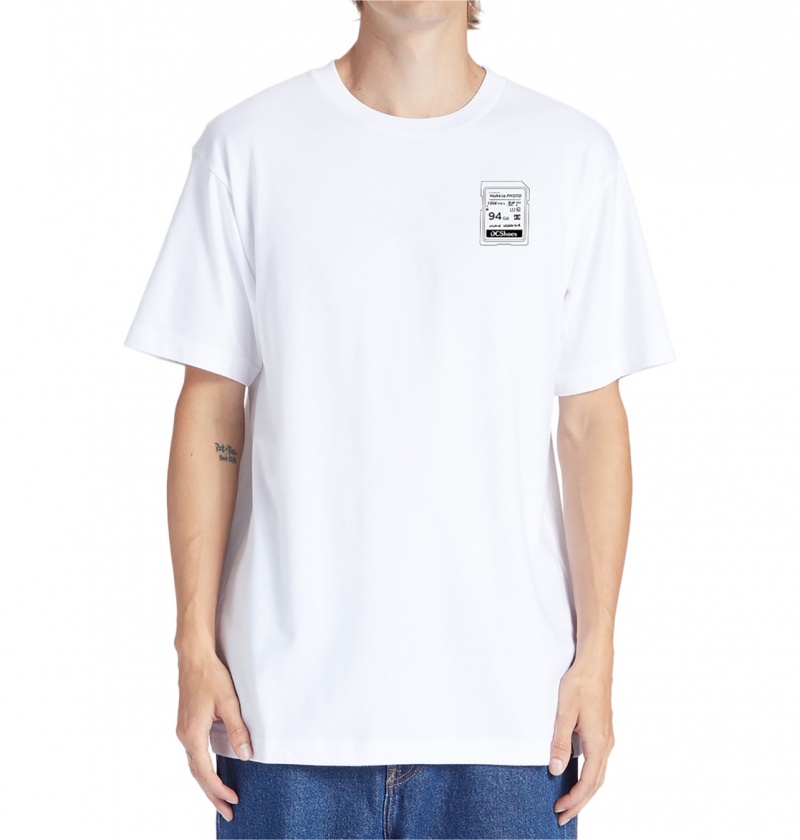 DC Shoes Heikkila Sw 360 Flip - T-Shirt Białe | 78692FPRW