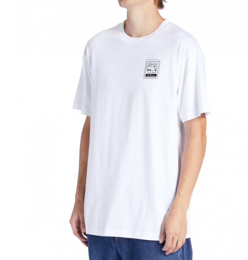 DC Shoes Heikkila Sw 360 Flip - T-Shirt Białe | 78692FPRW