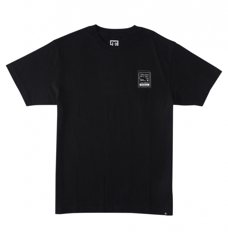 DC Shoes Heikkila Sw 360 Flip - T-Shirt Czarne | 37968LNPH