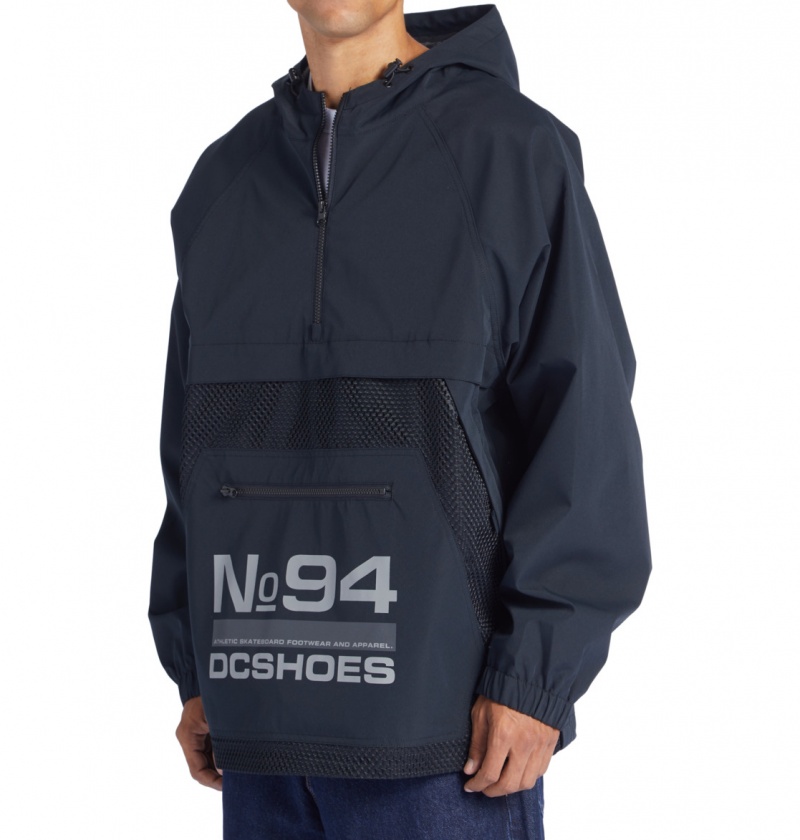 DC Shoes Lofi - Zakapturzony Anorak Czarne | 16745GREM