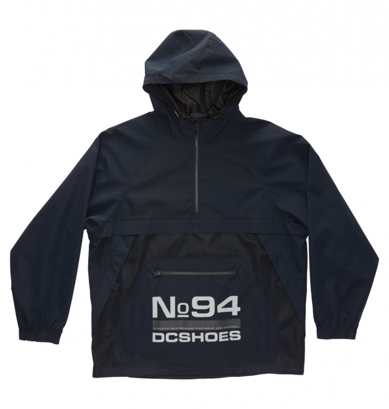 DC Shoes Lofi - Zakapturzony Anorak Czarne | 16745GREM