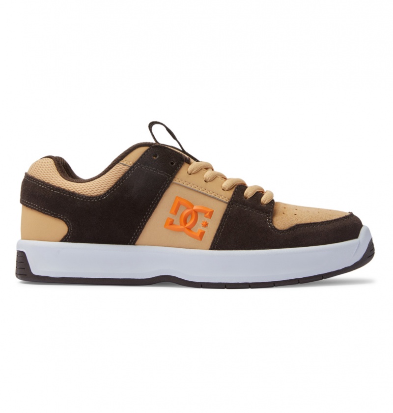 DC Shoes Lynx Zero S - Skate Shoes Brązowe Brązowe Pomarańczowe | 20576UQWE