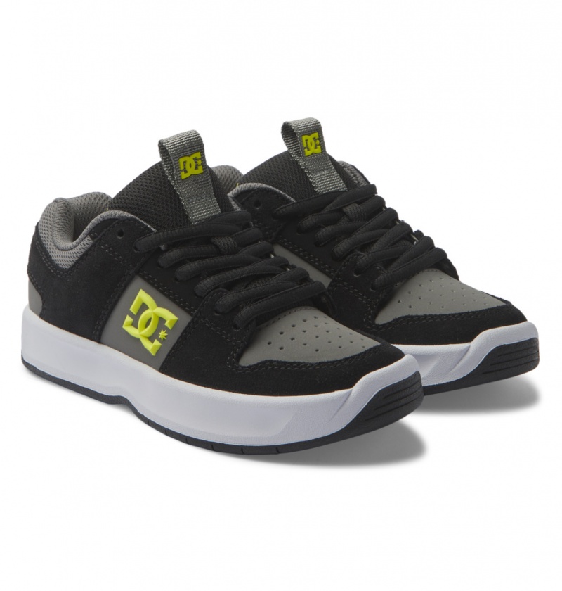 DC Shoes Lynx Zero - Skórzane Shoes Czarne | 81259YUND