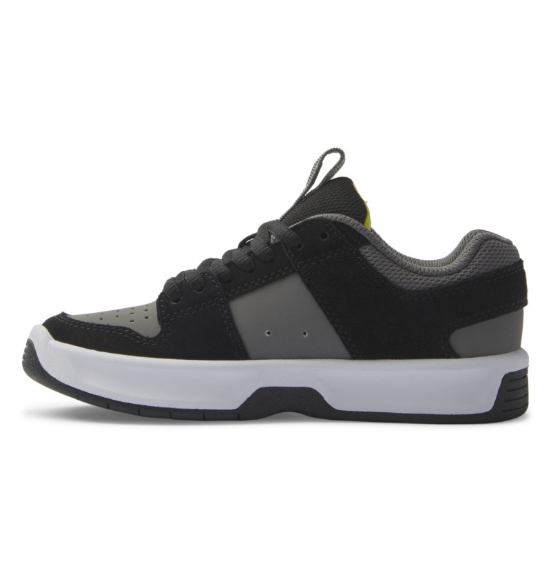 DC Shoes Lynx Zero - Skórzane Shoes Czarne | 81259YUND