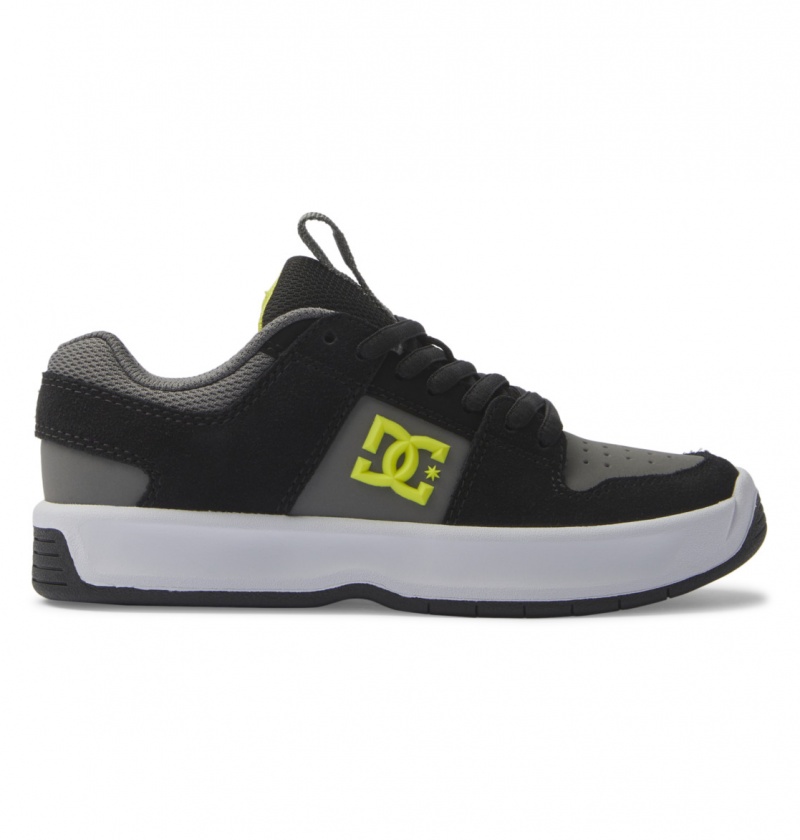 DC Shoes Lynx Zero - Skórzane Shoes Czarne | 81259YUND