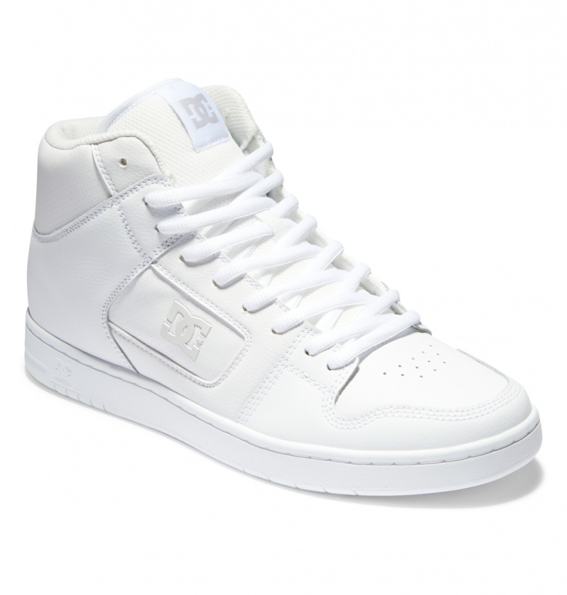 DC Shoes Manteca 4 Hi - High-Top Shoes Białe Białe | 36194MBWL