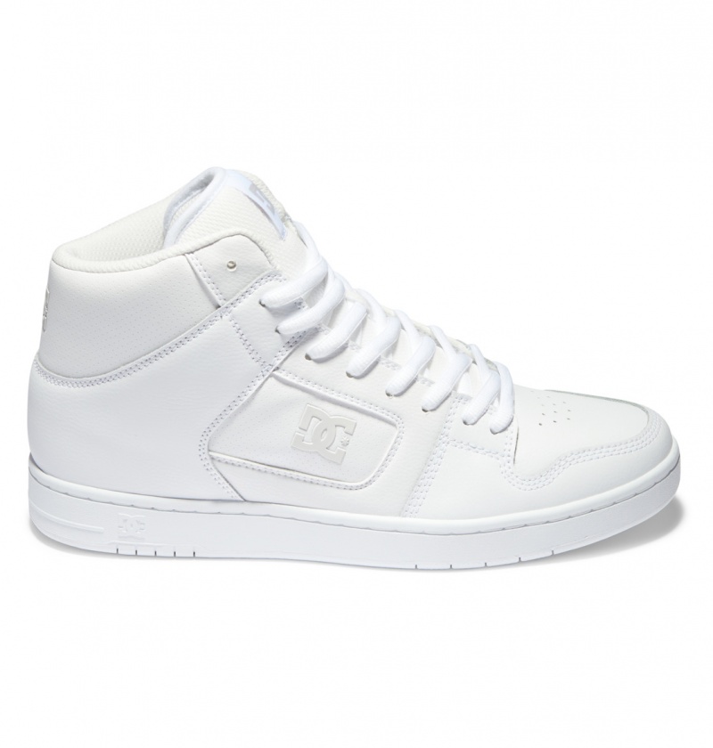 DC Shoes Manteca 4 Hi - High-Top Shoes Białe Białe | 36194MBWL