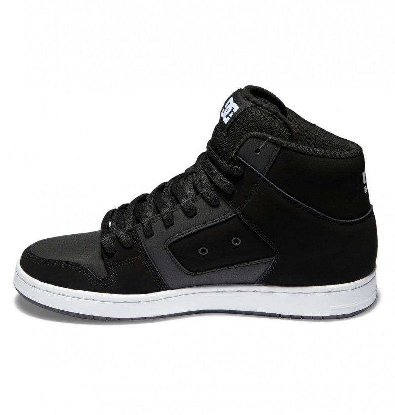 DC Shoes Manteca 4 Hi - High-Top Shoes Czarne Białe | 03681ZPTW