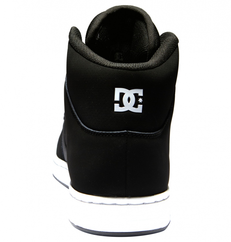 DC Shoes Manteca 4 Hi - High-Top Shoes Czarne Białe | 03681ZPTW