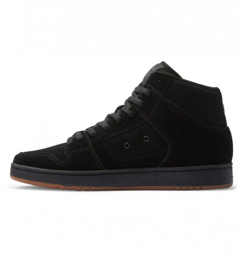 DC Shoes Manteca 4 Hi - High-Top Shoes Czarne Czarne | 91526GKLR