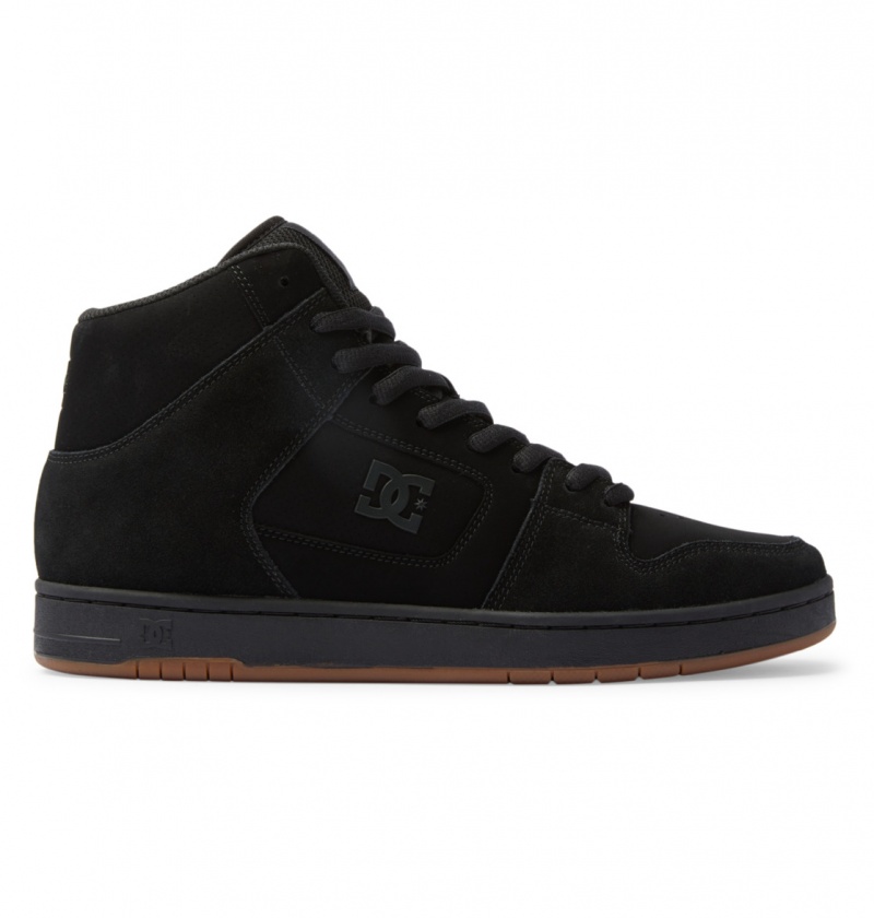 DC Shoes Manteca 4 Hi - High-Top Shoes Czarne Czarne | 91526GKLR