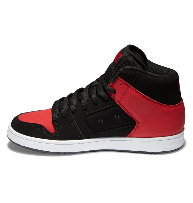 DC Shoes Manteca 4 Hi - High-Top Shoes Czarne Czerwone | 13690RSUV