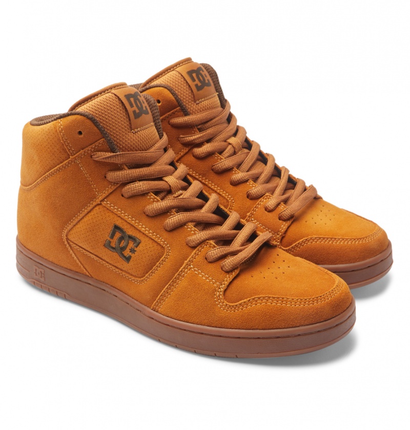 DC Shoes Manteca 4 Hi - High-Top Shoes Czekolada | 71560RGHK