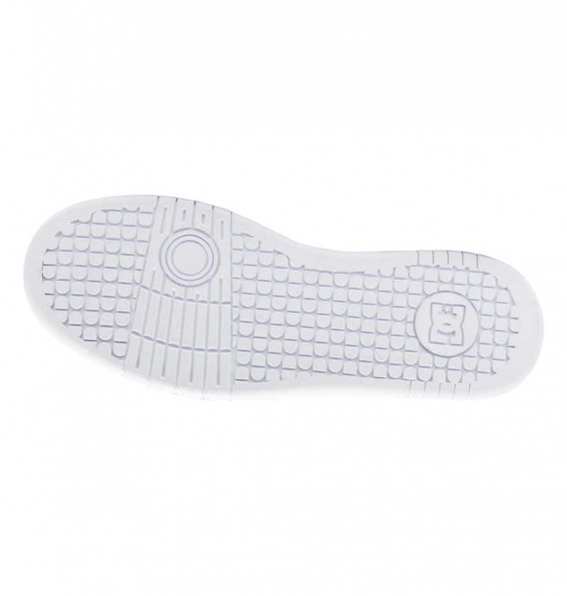 DC Shoes Manteca 4 Platformie - Flatform Shoes Białe Białe | 69307JTZU