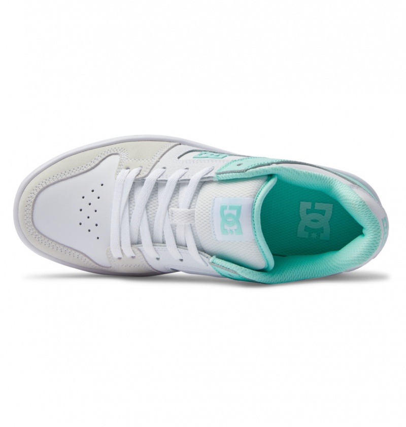 DC Shoes Manteca 4 Platformie - Flatform Shoes Mięta | 15732IXHY