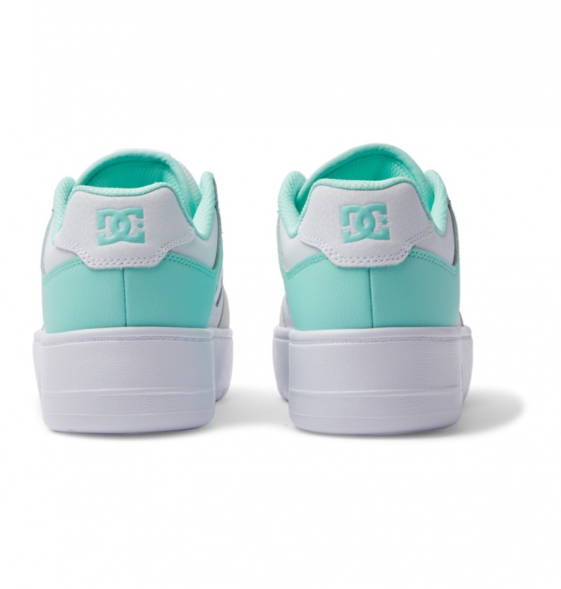 DC Shoes Manteca 4 Platformie - Flatform Shoes Mięta | 15732IXHY