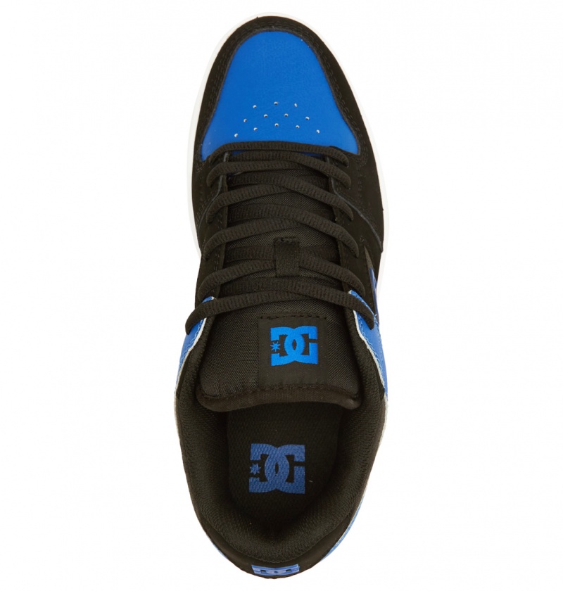 DC Shoes Manteca 4 - Shoes Czarne Niebieskie | 35972INCB