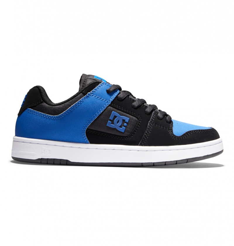 DC Shoes Manteca 4 - Shoes Czarne Niebieskie | 35972INCB