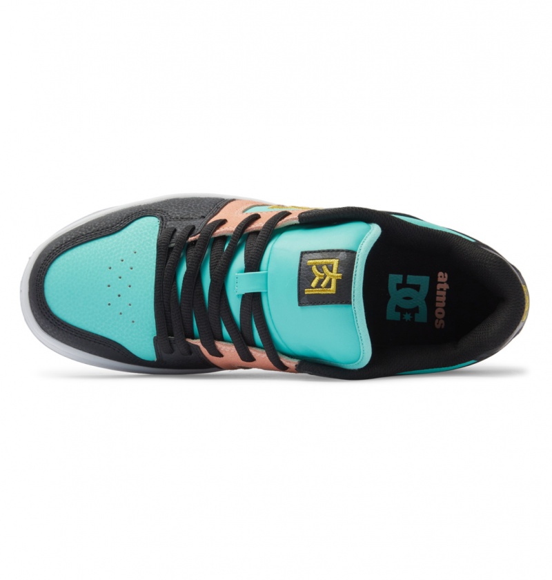 DC Shoes Manteca 4 atmos - Shoes Czarne Różowe Turkusowe | 48962TXEI