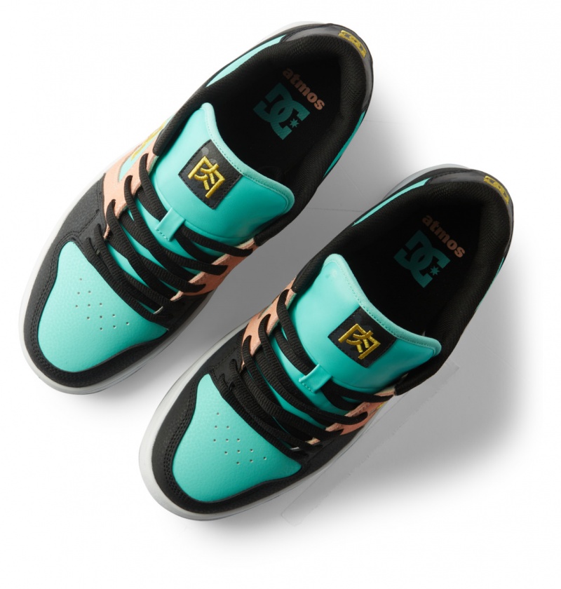 DC Shoes Manteca 4 atmos - Shoes Czarne Różowe Turkusowe | 48962TXEI