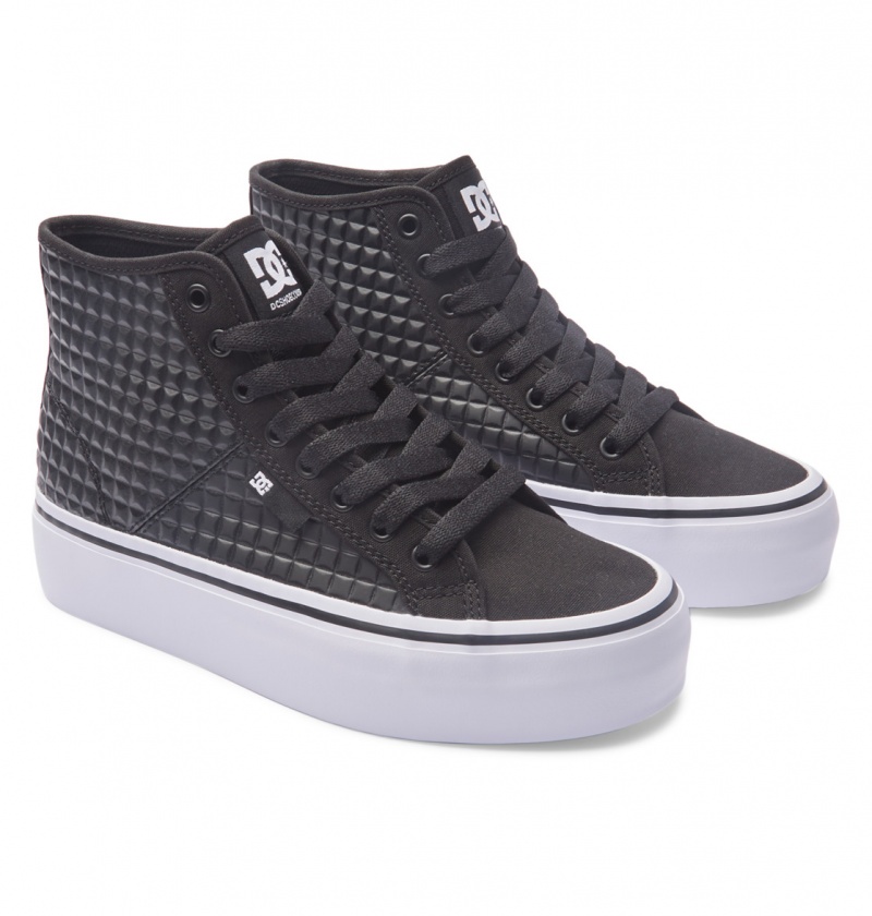 DC Shoes Manual Hi Platformie - High-Top Shoes Metal | 93681VFDS