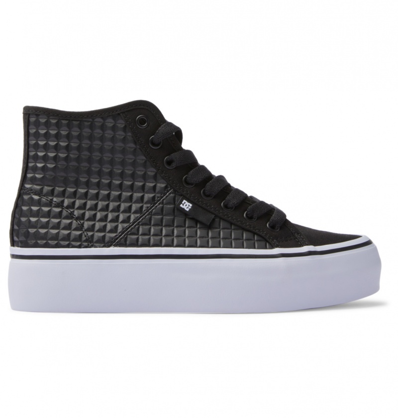 DC Shoes Manual Hi Platformie - High-Top Shoes Metal | 93681VFDS