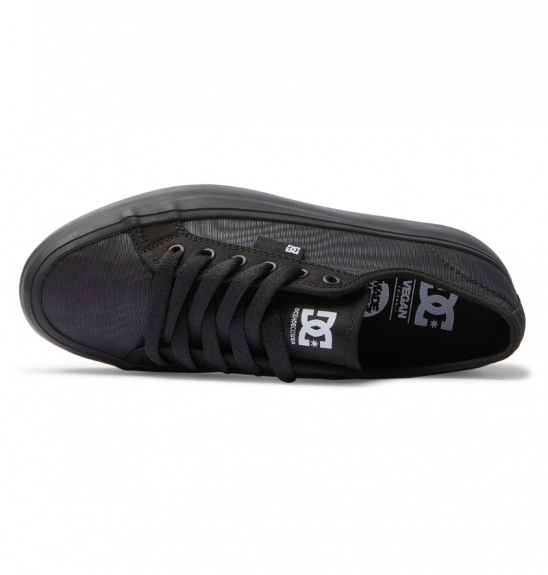 DC Shoes Manual Platformie - Shoes Białe Czarne Białe | 46197RIOP