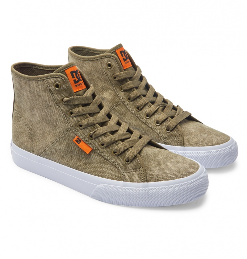 DC Shoes Manual - High-Top Shoes Oliwkowe | 27568CEAB