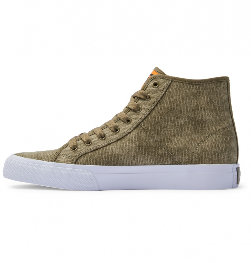 DC Shoes Manual - High-Top Shoes Oliwkowe | 27568CEAB