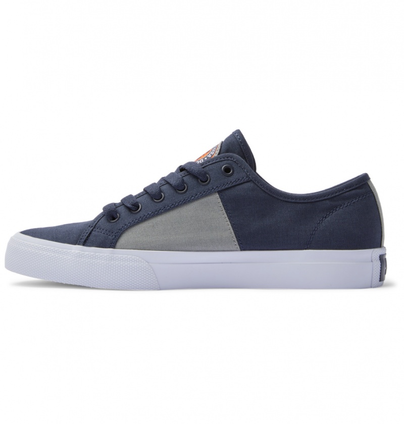 DC Shoes Manual - Shoes Granatowe Pomarańczowe | 31647KXQW