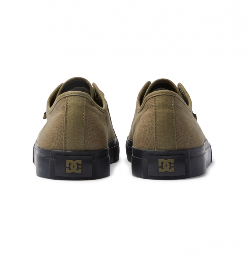 DC Shoes Manual - Shoes Oliwkowe Czarne | 34701BVHY