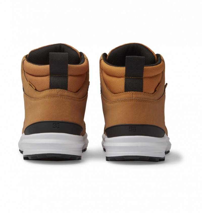 DC Shoes Mutiny - Skórzane Boots Czarne | 24169NYCH