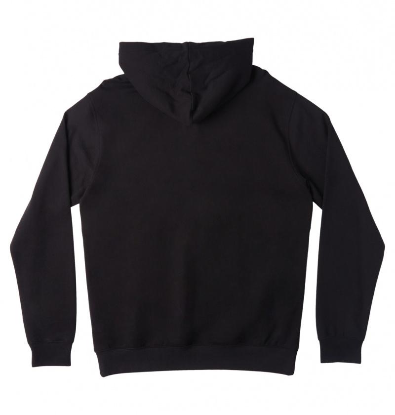 DC Shoes Optics - Zip-Up Hoodie Czarne | 07368YERL