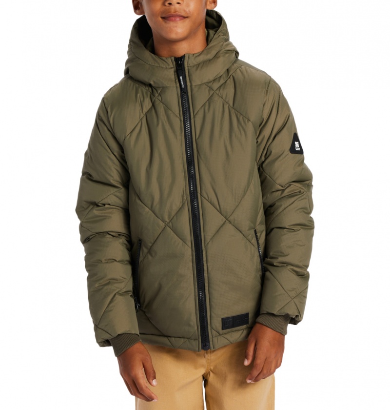 DC Shoes Passage - Puffer Jacket 10-16 Capers | 79601AMTF