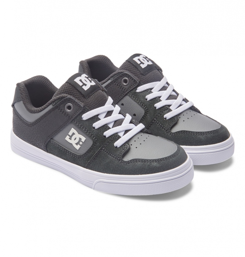 DC Shoes Pure Elastic - Shoes 8-16 Czarne | 17506WDMS