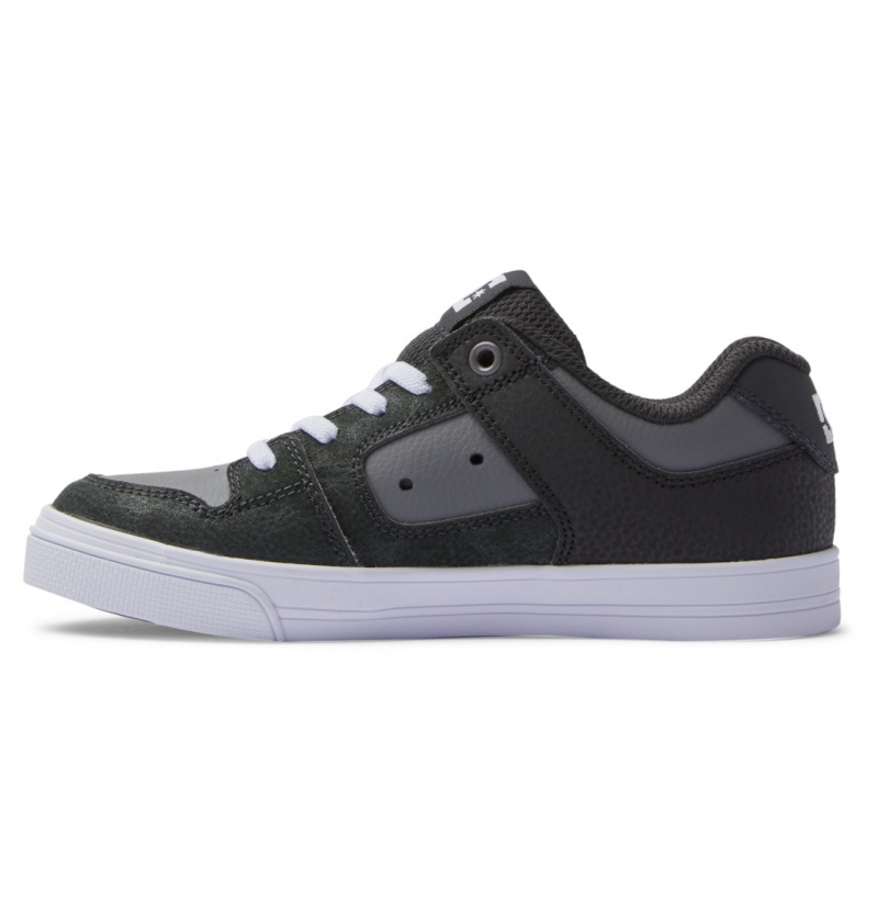 DC Shoes Pure Elastic - Shoes 8-16 Czarne | 17506WDMS